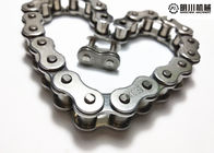 40-1 / 08A-1 Stainless Steel Transmission Roller Chain 12.7mm Pitch OEM Logo